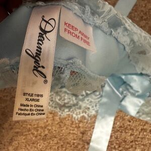 Dreamgirl Light Blue Lace Intimate